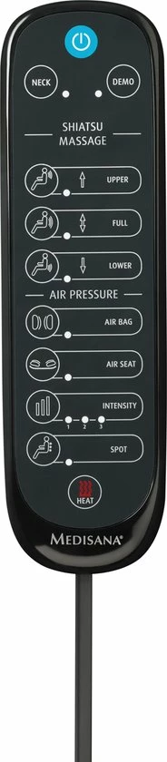 Medisana MCG 820 Massagekussen BLACK Medisana MCG 820 Massagekussen BLACK -KLASVSA Verkoop