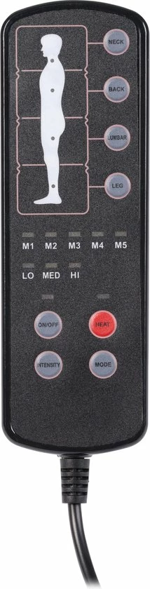 Fitfever Massagemat Met Verwarmingsfunctie ? Vibratie Massage Met 3 Niveaus 4 Fitfever Massagemat Met Verwarmingsfunctie ? Vibratie Massage Met 3 Niveaus - Afbeelding 4