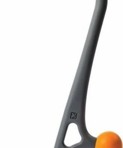 Triggerpoint Massage Apparaat - Accessoire AcuCurve Cane - Grijs / Oranje - 40 X 18 Cm - Spiermassage - Pilates - Yoga - Fitness