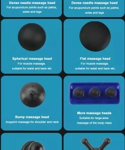 360HealthyLifestyle 360 Healthy Lifestyle - Triangle Massage Gun - Theragun - Massage Gun Professioneel - Sport En Relax Massage - Spiermassage - 12 Opzetstukken -KLASVSA Verkoop 465x840 3