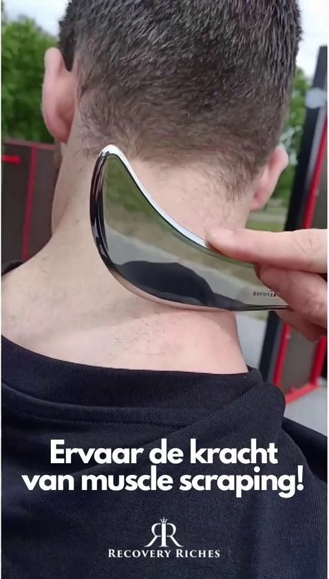 Recovery Riches RecoveryRiches Flow Muscle Scraper - IASTM Tool - Guasha Schraper - Fascia Release - Spiermassage - Spierschraper- Gua Sha - Tenniselleboog - Tennis Elleboog - Tennis Elbow - Golfers Elbow - Golferselleboog - Spierpijn - Spierspanning 2 Recovery Riches RecoveryRiches Flow Muscle Scraper - IASTM Tool - Guasha Schraper - Fascia Release - Spiermassage - Spierschraper- Gua Sha - Tenniselleboog - Tennis Elleboog - Tennis Elbow - Golfers Elbow - Golferselleboog - Spierpijn - Spierspanning - Afbeelding 2