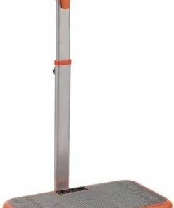Vibroshaper Vibro Shaper - Fitness Trilplaat Ondersteunt Spieropbouw En Vetverbranding - Vibratietrainer Voor Alle Spiergroepen - Inclusief Fitnessbanden - Oranje Met Handvat -KLASVSA Verkoop 490x840 1