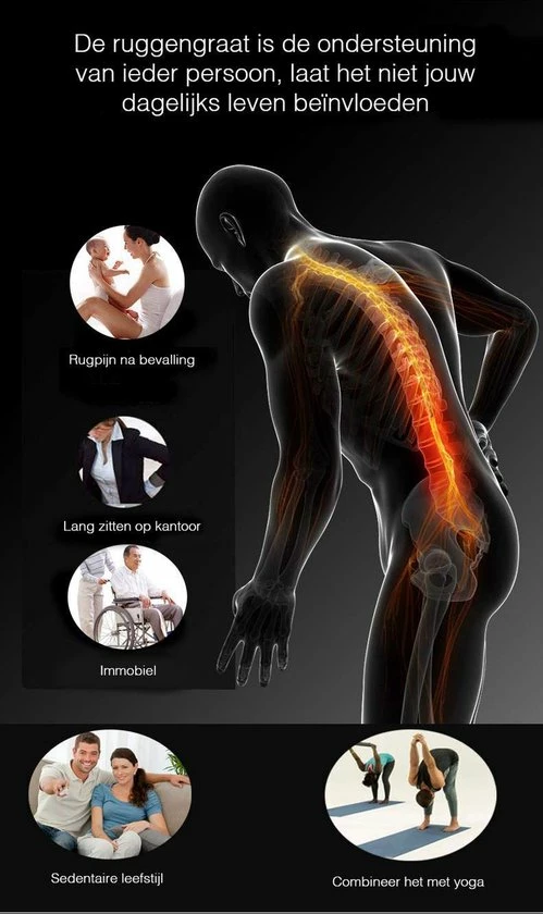 Kracht & Herstel | Verstelbare Rugstretcher & Back Stretcher 17 Kracht & Herstel | Verstelbare Rugstretcher & Back Stretcher - Afbeelding 17