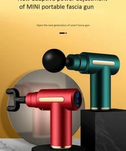 Lipa Kar Mini Massage Gun - Lichaamsmassage - Draadloos Met USB-C Oplader - 4 Massagekoppen - Voor En Na De Workout - Deep-Tissue Massage - Ontspannend -KLASVSA Verkoop 533x840 2