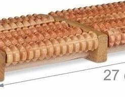 Decopatent? Dubbele Voetroller Voetmassage Apparaat - Betere Bloedsomloop In 2 Voeten - Bamboe - Voet Massage Voetroller 2 Voeten -KLASVSA Verkoop 550x191