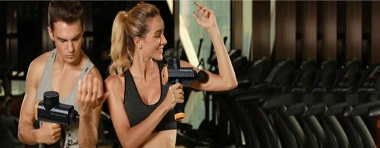 Massage Gun - Massage Apparaat ? Phoenix A2 ? 4 Opzetstukken ? Professioneel ? 3200 RPM! 13 Massage Gun - Massage Apparaat ? Phoenix A2 ? 4 Opzetstukken ? Professioneel ? 3200 RPM! - Afbeelding 13