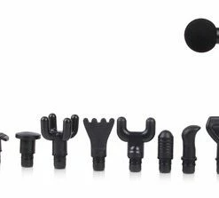 Apeiron Massage Gun - 12 Opzetstukken - Touchscreen - Professioneel - Sport Massage Apparaat - Theragun - 3300 MAh - Zwart -KLASVSA Verkoop 550x223