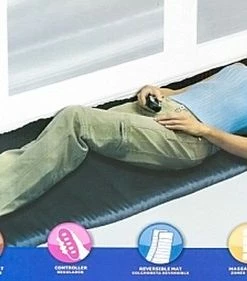 Massagemat - Met Verwarmingsfunctie - Trilling Massage - Afstandsbediening - Ergonomisch - Rheme 5 Massagemat - Met Verwarmingsfunctie - Trilling Massage - Afstandsbediening - Ergonomisch - Rheme -KLASVSA Verkoop 550x281