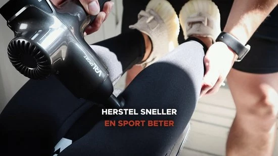 VRL Massage Gun Pro ? Compressie En Vibratie Massage ? Shiatsu ? Sportmassage ? Inclusief 8 Opzetkoppen ? Opbergkoffer En E-book 2 VRL Massage Gun Pro ? Compressie En Vibratie Massage ? Shiatsu ? Sportmassage ? Inclusief 8 Opzetkoppen ? Opbergkoffer En E-book - Afbeelding 2