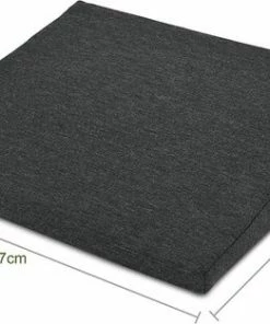 Beautissu Stuitkussen - Orthopedisch Wigkussen 37x33,5cm - Vormvast Zitkussen Orthopedisch Voor Auto En Kantoor - Stuitkussen Met Ritssluiting En Anti-slip Overtrek - BeauErgo -KLASVSA Verkoop 550x313 2