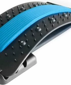 Merkloos Blauwe BackStretcher | 10 Magnetische Acupunctuur Punten | Rug - Back Cracker | Massage