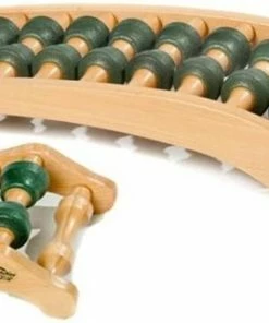 Backstretcher Rolastretcher En Neckstretcher Combi Deal Rugstretcher En Nekstretcher - Voor Drukpuntmassage En Rugmassage