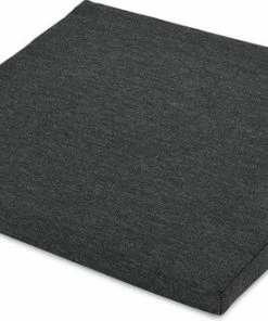 Beautissu Stuitkussen - Orthopedisch Wigkussen 37x33,5cm - Vormvast Zitkussen Orthopedisch Voor Auto En Kantoor - Stuitkussen Met Ritssluiting En Anti-slip Overtrek - BeauErgo