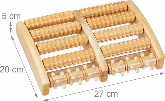 BZEnterprices Houten Voetmassage Roller - Voetmassage - 2 Voeten - Voetroller - Massageroller 2 BZEnterprices Houten Voetmassage Roller - Voetmassage - 2 Voeten - Voetroller - Massageroller - Afbeelding 2