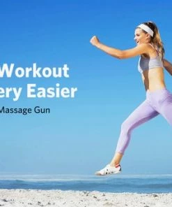 NAIPO MASSAGE GUN - MGPC-002 - 4 Opzetstukken - 5 Massage Standen - Zeer Krachtig En Compact - Batterijduur 2 Uur (2.500 MAh) - Makkelijk Mee Te Nemen Voor Op Reis - Black Friday -KLASVSA Verkoop 550x340 2