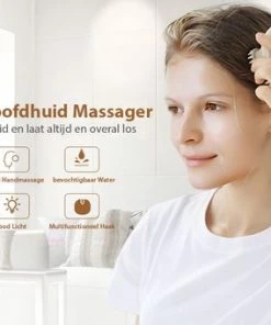 Salvano Hoofdmassage Apparaat Met Infrarood ? Elektrisch Massageapparaat - Scalp Massager - Waterdicht - Haarborstel ? Stimuleert Haargroei En Bloedsomloop - USB Oplaadbaar -KLASVSA Verkoop 550x340