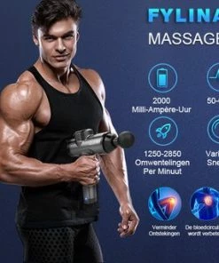 Fylina PRO4 Massage Gun - 30 Snelheden - 8 Opzetstukken - Massage Pistool - Massagegun - Draadloos Massage Apparaat 16 Fylina PRO4 Massage Gun - 30 Snelheden - 8 Opzetstukken - Massage Pistool - Massagegun - Draadloos Massage Apparaat -KLASVSA Verkoop 550x340 9