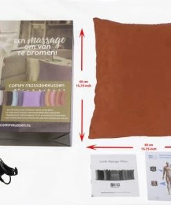 Comfy Massagekussen - Rood | Oplaadbaar | Massage Apparaat Met Infrarood Warmtefunctie | Draadloos 18 Comfy Massagekussen - Rood | Oplaadbaar | Massage Apparaat Met Infrarood Warmtefunctie | Draadloos -KLASVSA Verkoop 550x351 7