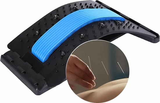 Merkloos Backstretcher - Houding Corrector - Voor Rugklachten - Rugmassage - Verstelbare Rugstretcher - Magnetische Acupunctuur - Rugtrainer - Rugstrekker - Drukpunt Massage - Postuur Correctie - Zithouding - Blauw 2 Merkloos Backstretcher - Houding Corrector - Voor Rugklachten - Rugmassage - Verstelbare Rugstretcher - Magnetische Acupunctuur - Rugtrainer - Rugstrekker - Drukpunt Massage - Postuur Correctie - Zithouding - Blauw - Afbeelding 2