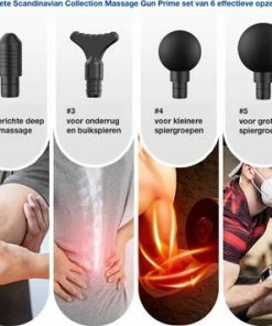 Scandinavian Collection Massage Gun 2.0 - Intense Nek En Rug Massage - Sport En Relax Massage - Professioneel- Inclusief Koffer - Massage Apparaat - 6 Standen - Massage Gun 2.0 18 Scandinavian Collection Massage Gun 2.0 - Intense Nek En Rug Massage - Sport En Relax Massage - Professioneel- Inclusief Koffer - Massage Apparaat - 6 Standen - Massage Gun 2.0 -KLASVSA Verkoop 550x356