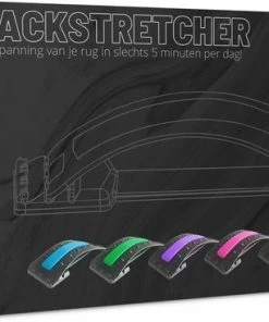 EarKings Backstretcher Massage Apparaat Met Zachte Pads - Verstelbare Rugstretcher Voor Optimale Ontspanning -KLASVSA Verkoop 550x367