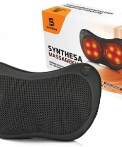 Synthesa Draadloos Massagekussen Met Warmtefunctie - Incl. Autolader - Nekmassage Apparaat - Shiatsu Massage 8 Synthesa Draadloos Massagekussen Met Warmtefunctie - Incl. Autolader - Nekmassage Apparaat - Shiatsu Massage -KLASVSA Verkoop 550x368 1