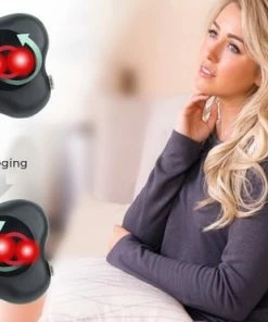 Zedar Shiatsu Massage Kussen - Elektrisch Nek En Rug Apparaat - Met Warmte Infrarood Functie ? Zwart -KLASVSA Verkoop 550x372 2