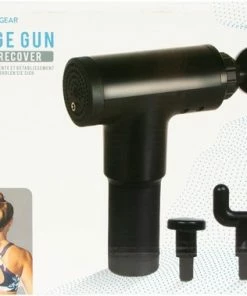 Silvergear Professionele Massage Gun - Massage Pistool - 6 Vibratiestanden - Inclusief 4 Opzetstukken -KLASVSA Verkoop 550x379
