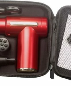 Naxo Massage Gun (Rood) - Massage Gun - Massageapparaat - Massageapparaten - Sport & Relax Massage - Percussietherapie - Vibratiemassage - Spiermassage - Zelfmassage - Toepassende Kopstukken - Incl. Draagbare Case - Incl. Oefenprogramma -KLASVSA Verkoop 550x380 5