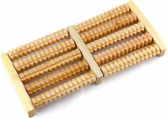 Orange85 Voetmassage - Roller - Hout - Reflexologie - Bloedsomloop 6 Orange85 Voetmassage - Roller - Hout - Reflexologie - Bloedsomloop - Afbeelding 6