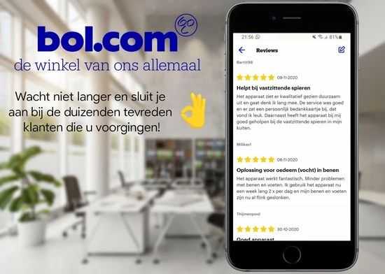 CINCOM® Professioneel Compressie Beenmassage Apparaat - Voetmassage Apparaat Bloedsomloop - Met Nederlandse Handleiding 10 CINCOM® Professioneel Compressie Beenmassage Apparaat - Voetmassage Apparaat Bloedsomloop - Met Nederlandse Handleiding - Afbeelding 10
