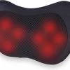 Niceey Shiatsu Massagekussen Nek En Rug - Nekmassage Apparaat - Infrarood Massageapparaat - Massage Kussen - 8 Massageknoppen - Zwart