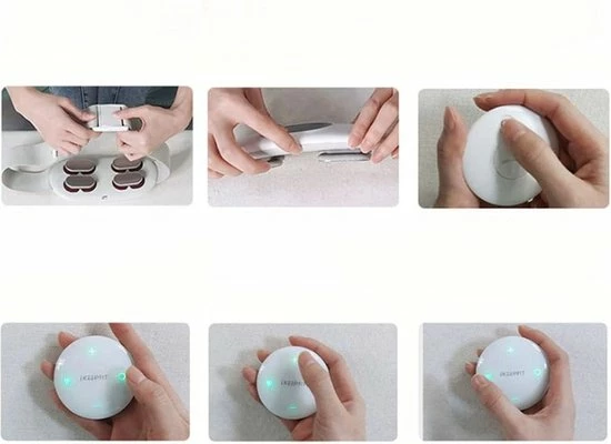 Massage Attributen Rug Massage Band - Met Verwarming - 4 Standen - Menstruatie Pijnverlichting - Massage - Roze 6 Massage Attributen Rug Massage Band - Met Verwarming - 4 Standen - Menstruatie Pijnverlichting - Massage - Roze - Afbeelding 6