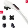 Merkloos Draadloze, Oplaadbare -Multifunctionele Massager-Professioneel Massage Apparaat – 6 Opzetstukken - Handmassage Gun – Deep Tissue & Triggerpoint