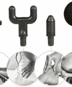 Silvergear Professionele Massage Gun - Massage Pistool - 6 Vibratiestanden - Inclusief 4 Opzetstukken -KLASVSA Verkoop 550x401 1