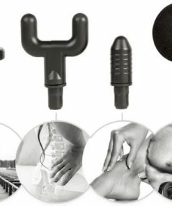 ZIGLA Massage Gun – Ontspanning Cadeau – Massage Pistool Sport En Relax– Incl. 4 Opzetstukken – 6 Verschillende Standen – Zwart -KLASVSA Verkoop 550x401 2