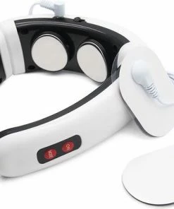 VERK GROUP MyNeckPain Elektrische Pulse Nekmassage - Nekmassage Apparaat - Nekmassage Kussen - Oplaadbaar - Draadloos - Massage Met Elektroden - 6 Standen -KLASVSA Verkoop 550x407 2