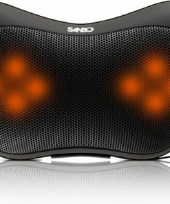 Sanbo Draadloos Massagekussen WL20 ? Massage Apparaten ? Warmte Functie Met Infrarood - Voor Thuis En Auto - Shiatsu