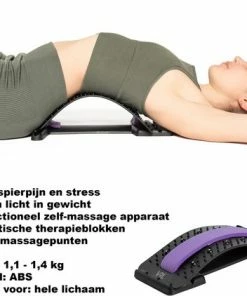 VRL Sport Rugstretcher - Verstelbare Rugcorrector - Rug Massage - Rugtrainer - Backstretcher - Rug Kraker -KLASVSA Verkoop 550x422 3