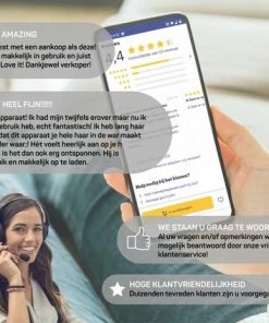 Vulpes Goods Vulpes BodyCare? Professioneel Oogmassage Apparaat ? Verschillende Massages Met Warmte Kompres ? Bluetooth - Oplaadbaar - Helpt Tegen Migraine / Hoofdpijn / Wallen / Stress -KLASVSA Verkoop 550x423 1