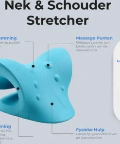 Backzy -Nekstretcher - Massagekussen - Massage - Nekkussen - Massage Apparaat - Postuur Corrector - Nekmassage - Rug Corrector -KLASVSA Verkoop 550x426