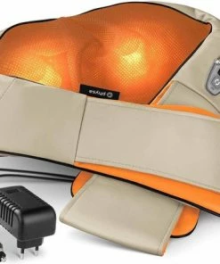 Physa Nekmassage Apparaat - Beige - Warmtefunctie