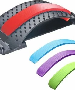 Viatel Rugstrekker, 3 Standen Verstelbare Rugstretcher, Rugmassage Ondersteuning Met Magnetische Acupressuurpunten, Rugstretch Voor Houdingscorrectie En Rugpijn.Nekstretcher Rug Kraker -KLASVSA Verkoop 550x428 6