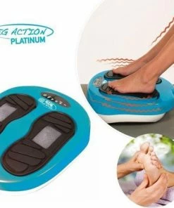 Gymform Leg Action Platinum- Voetmassage Apparaat - Massage-apparaat Met Vibratie - Bloedcirculatie