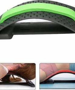 Viatel Rugstrekker, 3 Standen Verstelbare Rugstretcher, Rugmassage Ondersteuning Met Magnetische Acupressuurpunten, Rugstretch Voor Houdingscorrectie En Rugpijn.Nekstretcher Rug Kraker -KLASVSA Verkoop 550x437 7