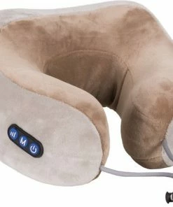 George Napoli Massagekussen - Shiatsu - Nekmassage Apparaat - Nekkussen - Rolkussen - Reiskussen - Nekrol - Oplaadbaar