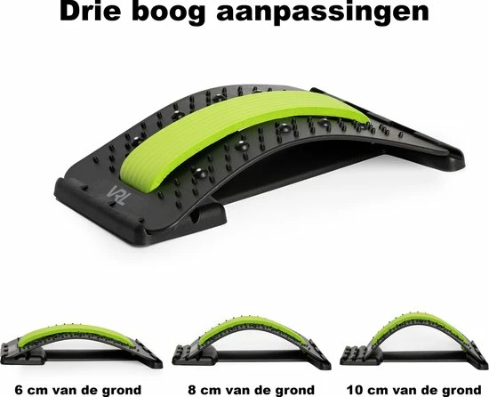 VRL Sport Rugstretcher - Verstelbare Rugcorrector - Rug Massage - Rugtrainer - Backstretcher - Rug Kraker 8 VRL Sport Rugstretcher - Verstelbare Rugcorrector - Rug Massage - Rugtrainer - Backstretcher - Rug Kraker - Afbeelding 8