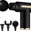 Quickstuff - Massage Gun - Black - Met Opzetstukken En Hard Case