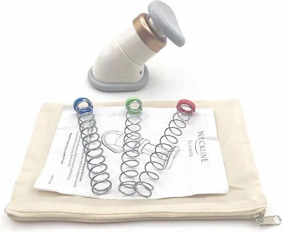 Merkloos Saizi Dubbele Kin Afslanker & Nek Masseur Massage Nekmassage Apparaat– Onderkin – Mooie Kaaklijn - Nek Masseur- Kaak Trainer 4 Merkloos Saizi Dubbele Kin Afslanker & Nek Masseur Massage Nekmassage Apparaat– Onderkin – Mooie Kaaklijn - Nek Masseur- Kaak Trainer - Afbeelding 4