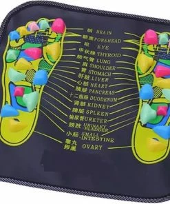 Topco Reflexologie Massage Mat Voor Twee Voeten